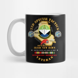 22d Special Tactics Squadron - Opn Iraqi New Dawn - 2011 w IRAQ SVC Mug